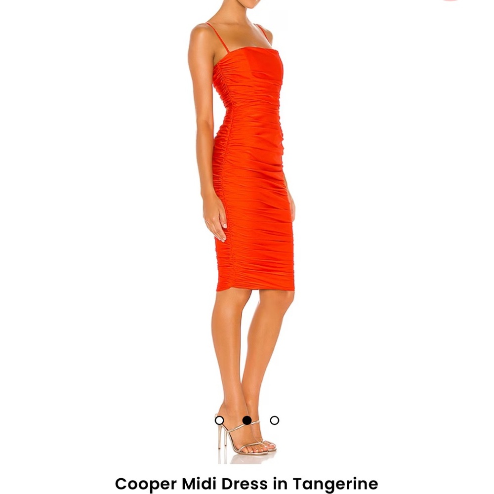 Nookie Cooper Dress Tangerine sz SMALL